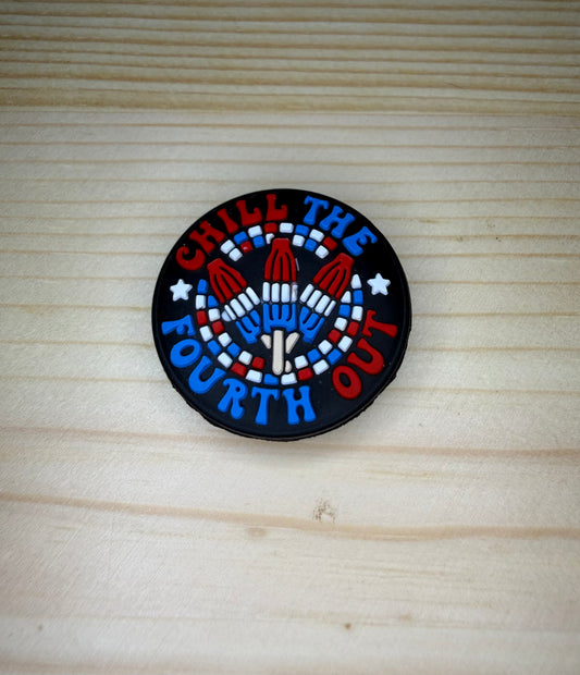 Focal Bead - Fourth Of July Chill The Fourth Out