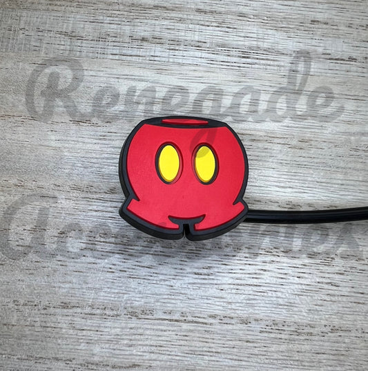 Straw Topper - Mouse Ears Boy Pants