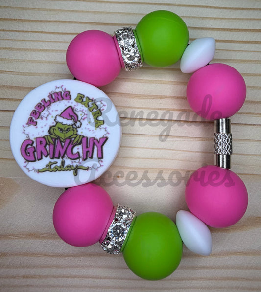 Silicone Charm - Christmas Green Guy - Feelin Extra