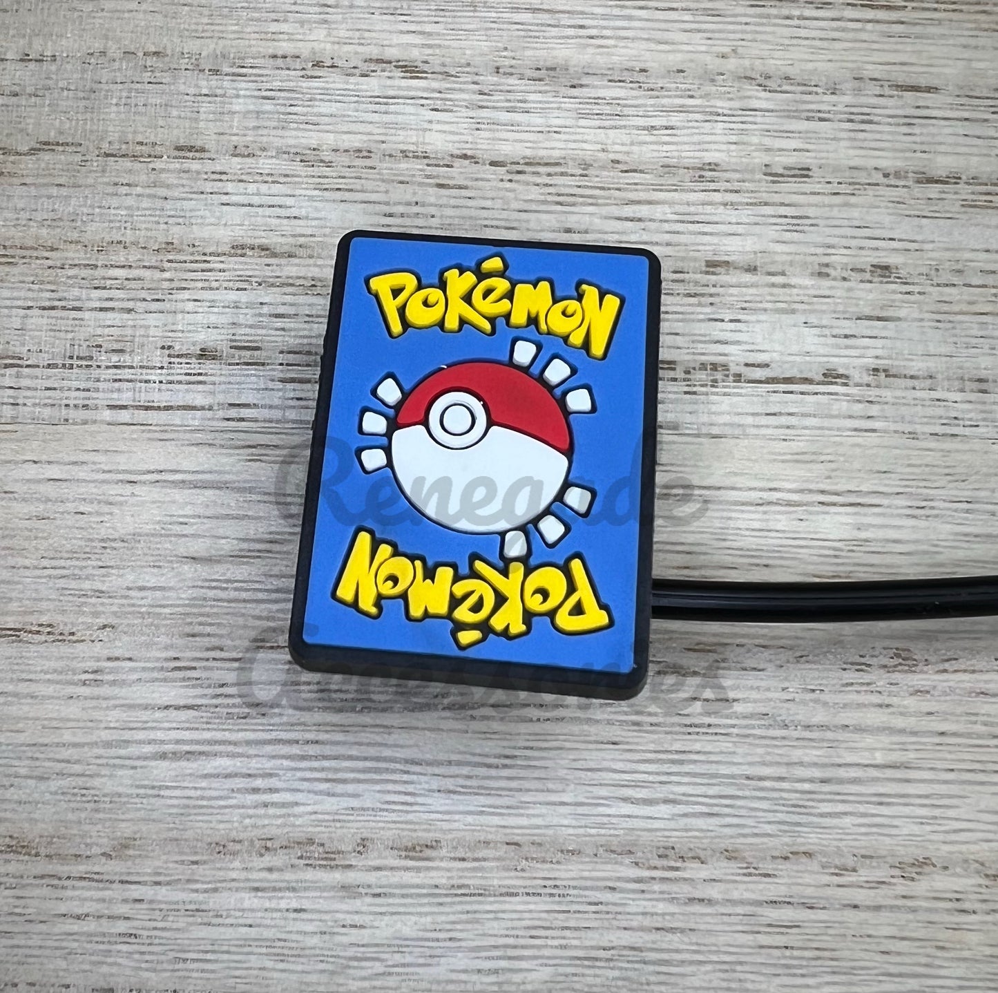 Straw Topper - Trading Card Character