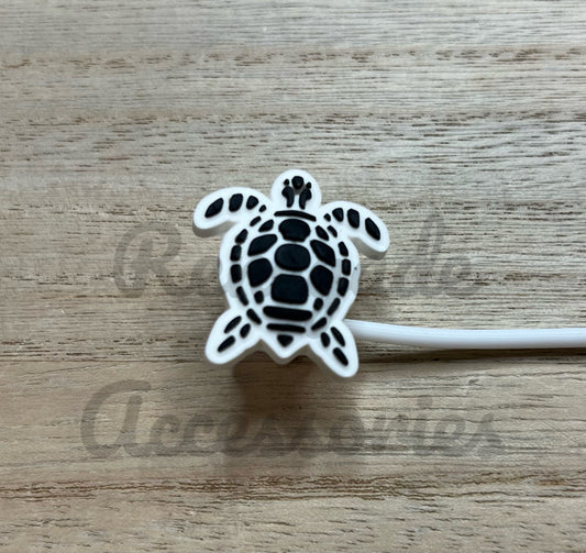 Straw Topper - Turtle