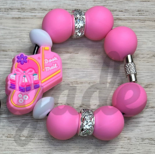 Silicone Charm - Book Mail