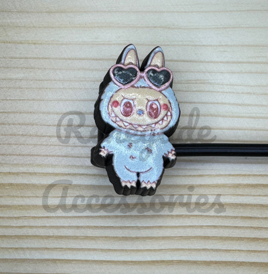 Straw Topper - Bubu Heart Sunnies