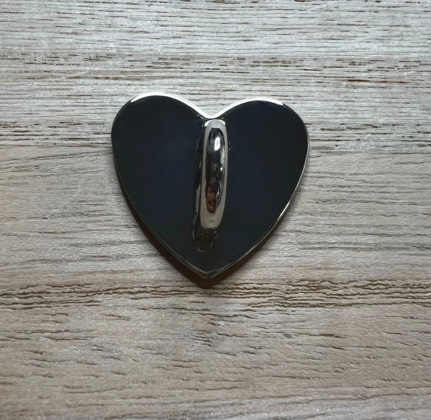 Tumbler/Cup Charm Hook - Silver Heart