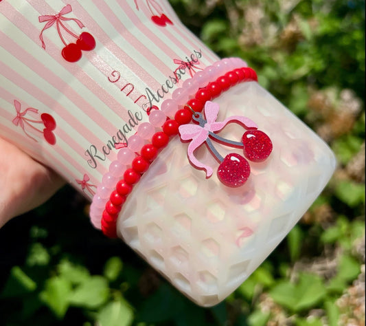 Bracelet Stack - Cherry - ✨32 OZ✨ HYDROJUG