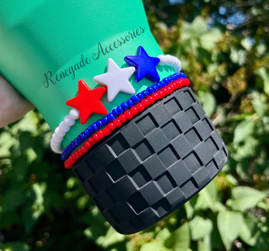 Bracelet Stack - Fourth Of July Stars - HYDROJUG