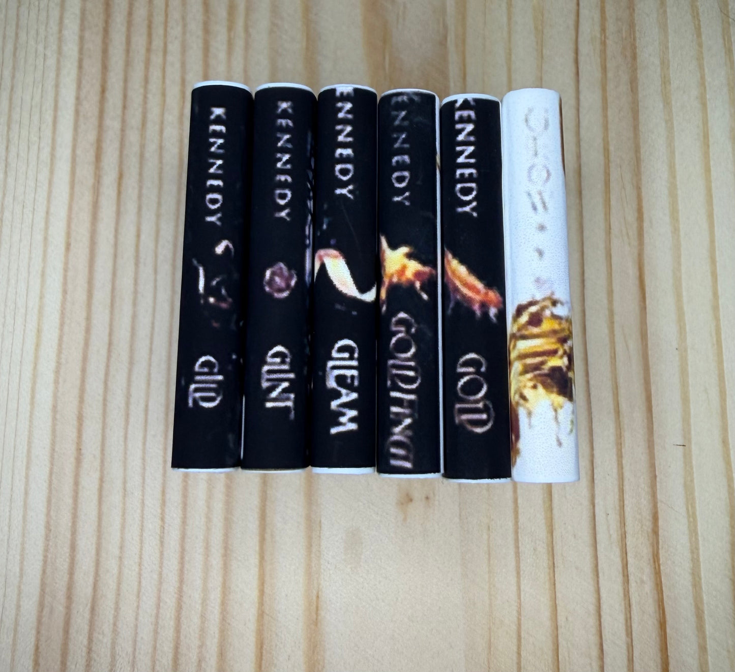 3D Printed Book Bundle - Plated Prisoner Set Of 6