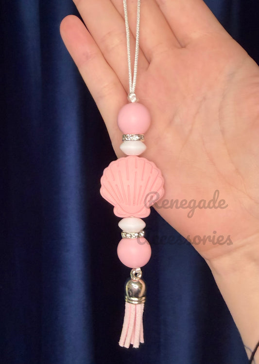 Silicone Charm - Enchanted Charms - Seashell - Road Trip/Cabana 🖤32 Oz Sport🖤