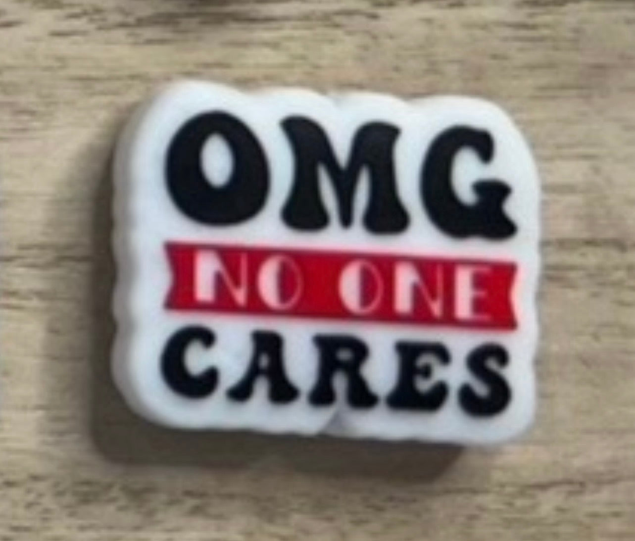 Focal Bead - OMG No One Cares