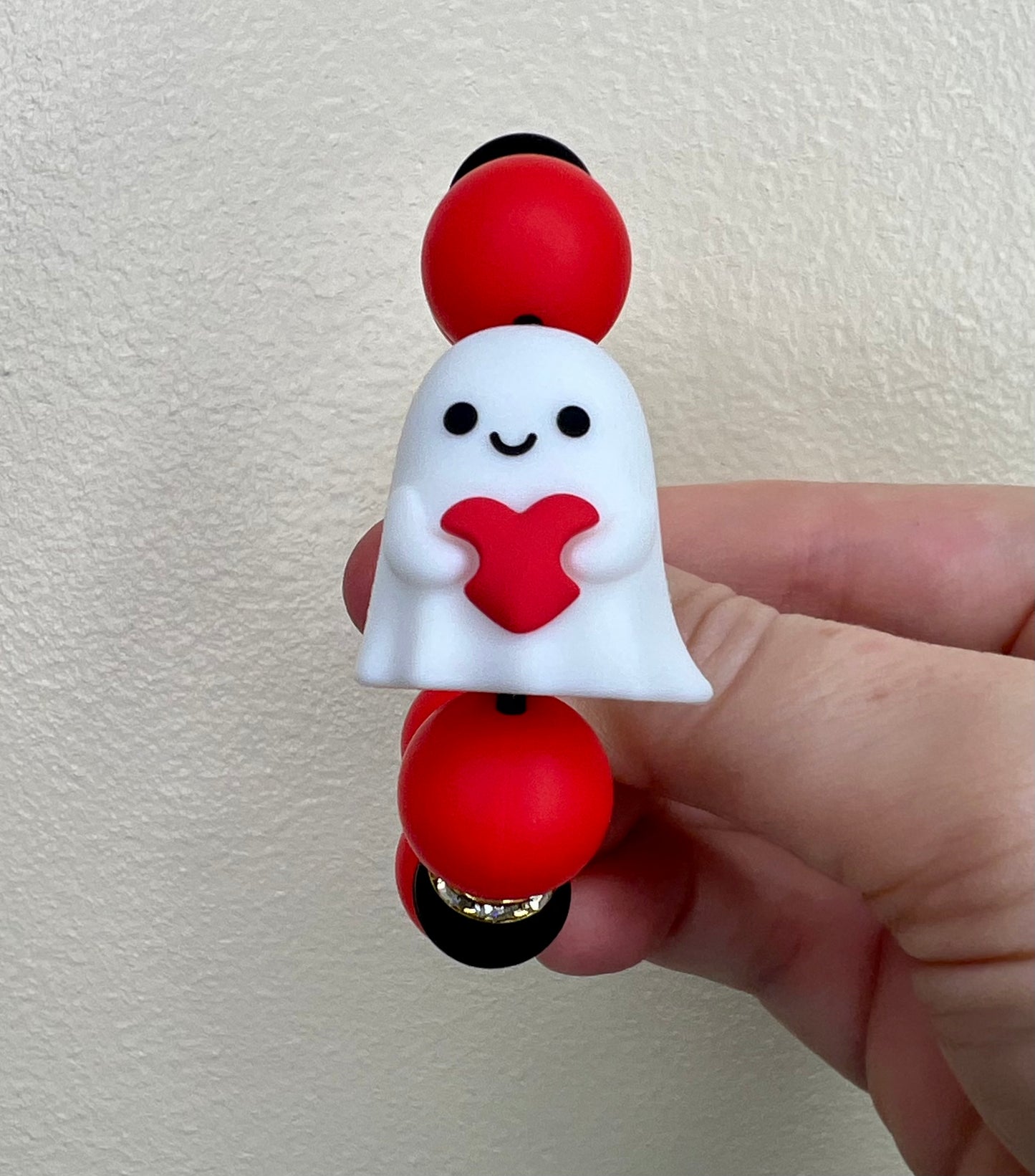 Silicone Charm - Lover Ghost