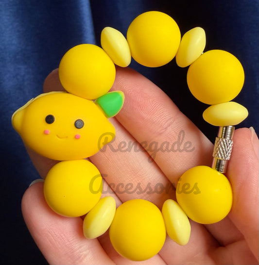 Silicone Charm - Lemon