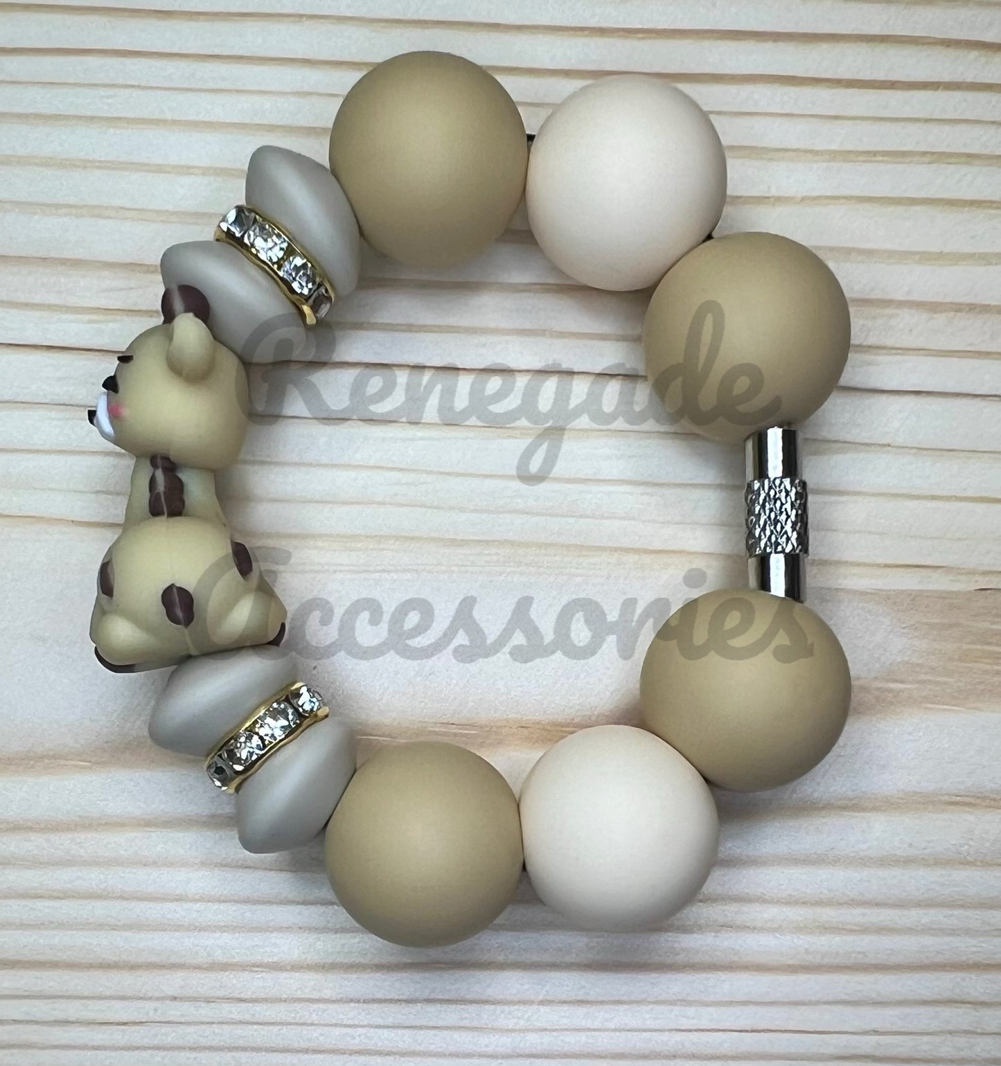 Silicone Charm - Giraffe