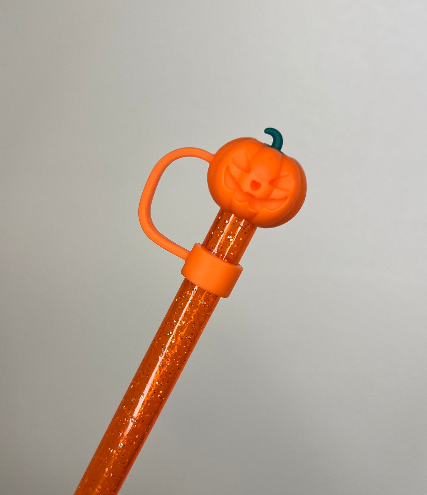 Straw Topper 3D - Pumpkin