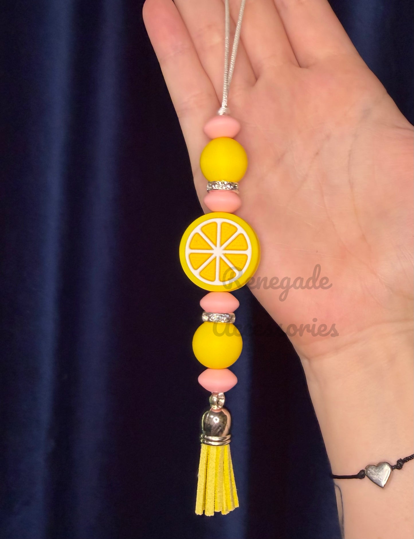 Silicone Charm - Enchanted Charms - Pink Lemonade 🖤32 Oz Sport🖤