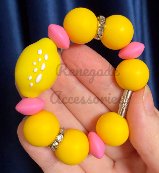 Silicone Charm - Lemon - Farmers Market
