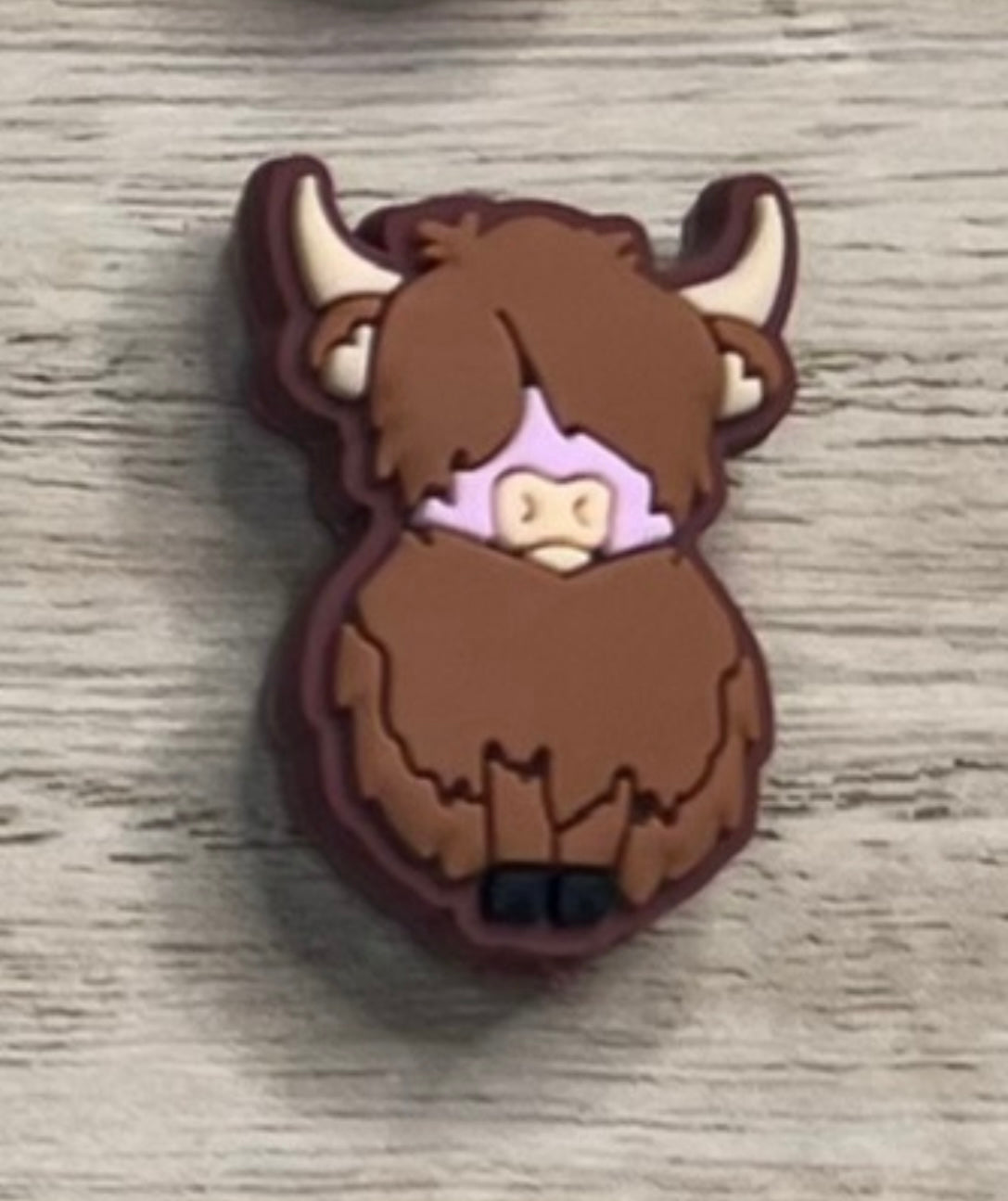 Focal Bead - Brown Cow