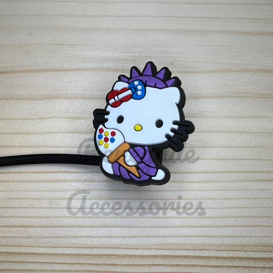 Straw Topper - Fourth Of July HK Liberty