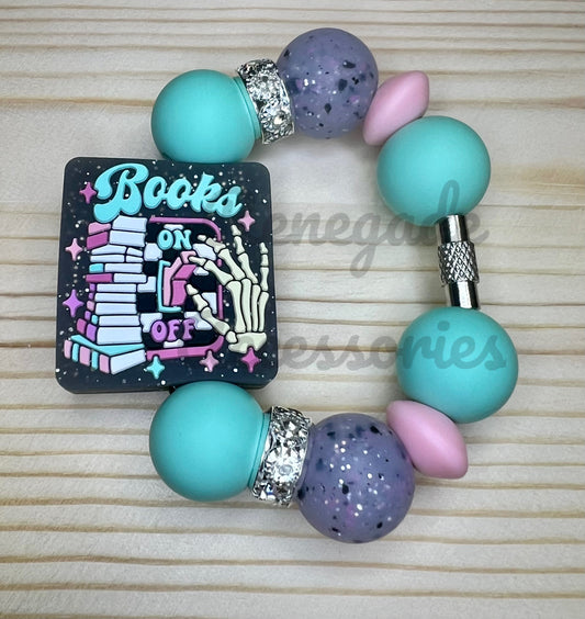Silicone Charm - Books On