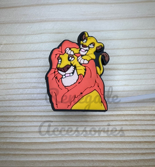 Straw Topper - Lion Character