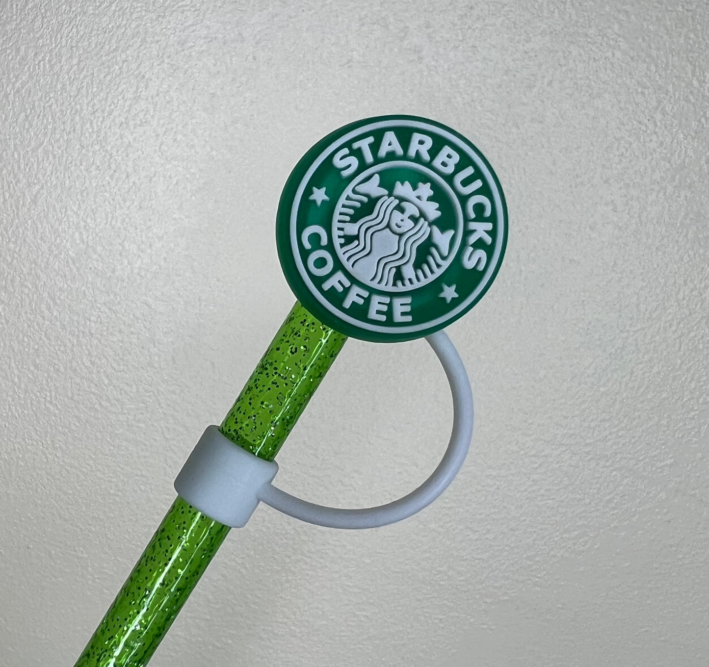 Straw Topper - PUSH LED - Coffee