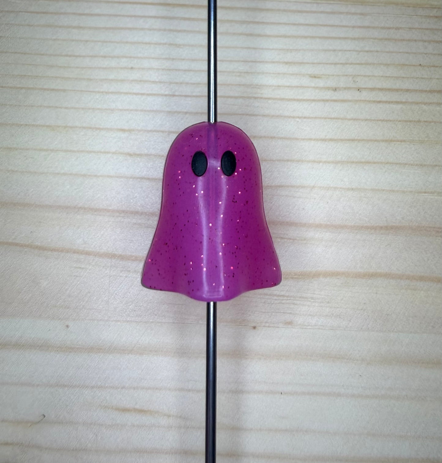Focal Bead - Glitter Ghost