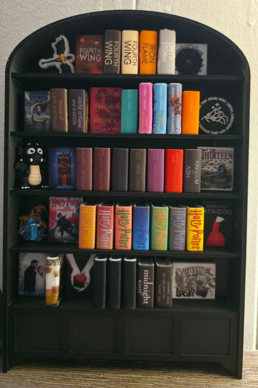 3D Printed Large Bookshelf (Shelf Only-Books Not Included!)