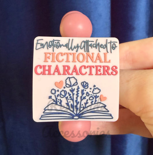 Silicone Charm - Fictional Characters - Books