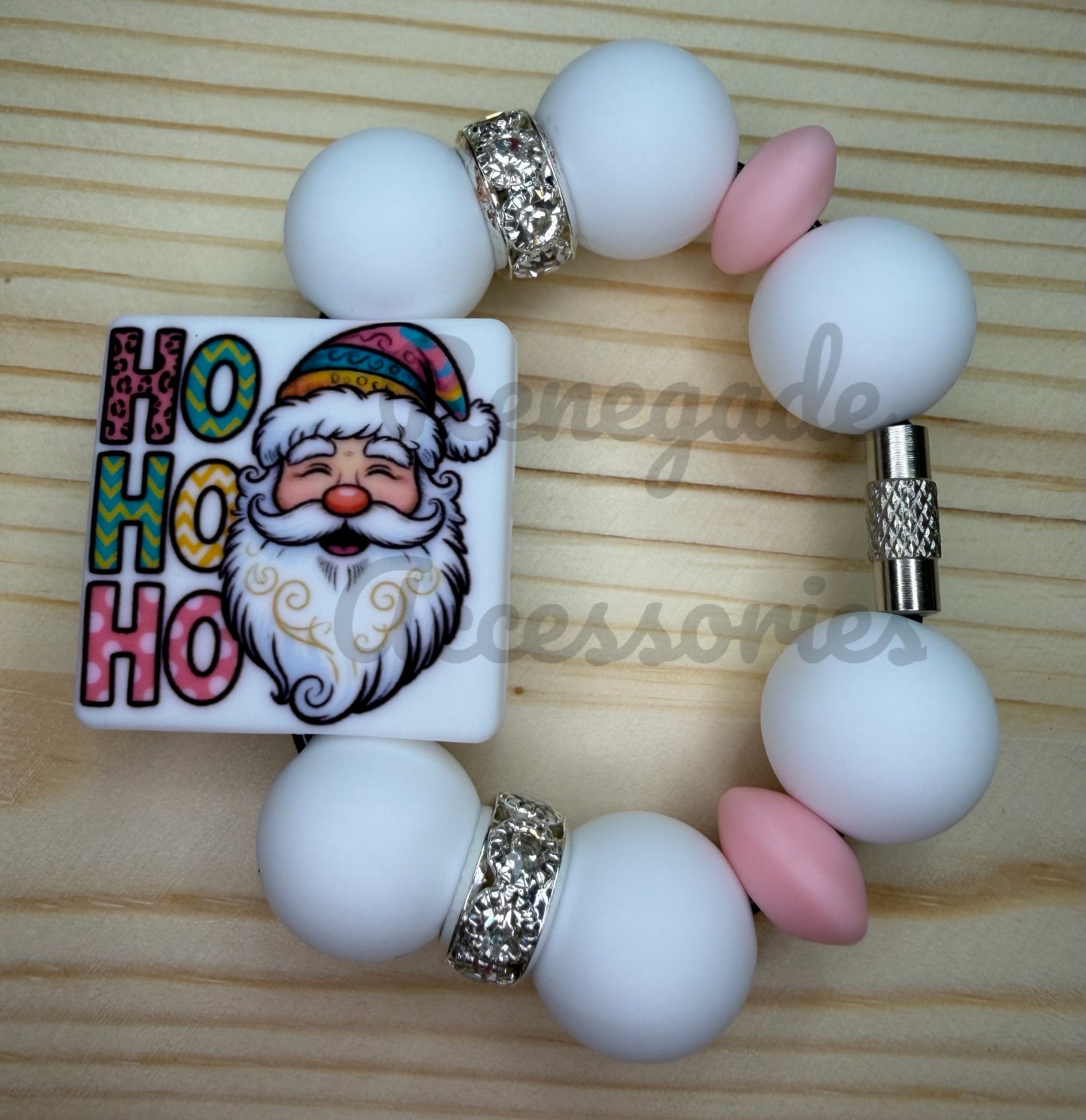 Silicone Charm - Santa