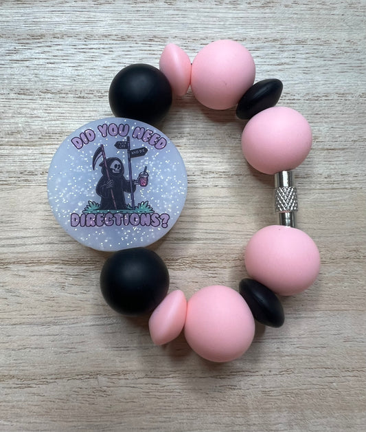 Silicone Charm - Directions - F*** Off & Die