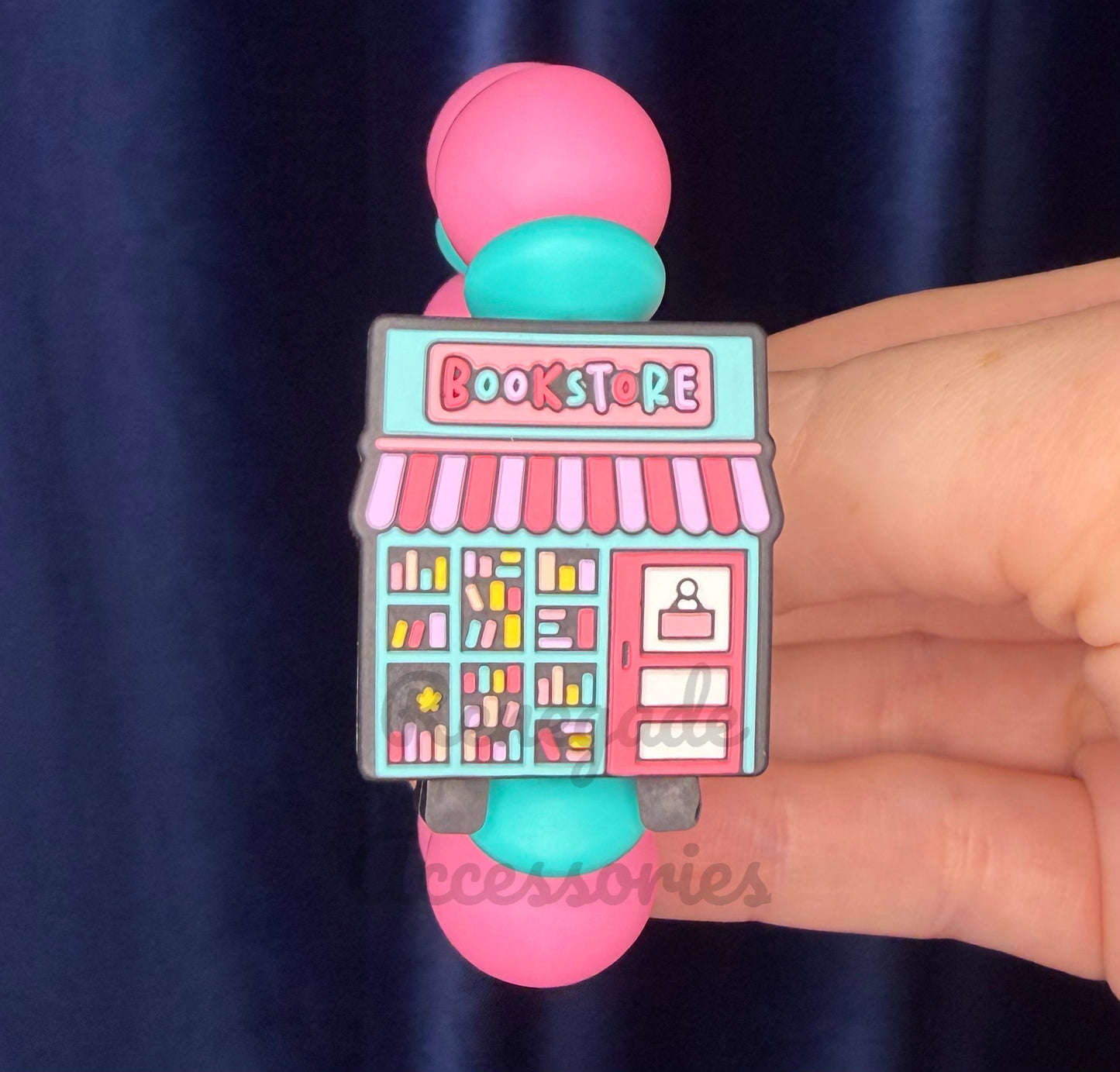 Silicone Charm - Bookstore