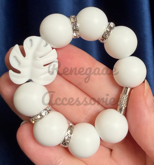 Silicone Charm - Monstera