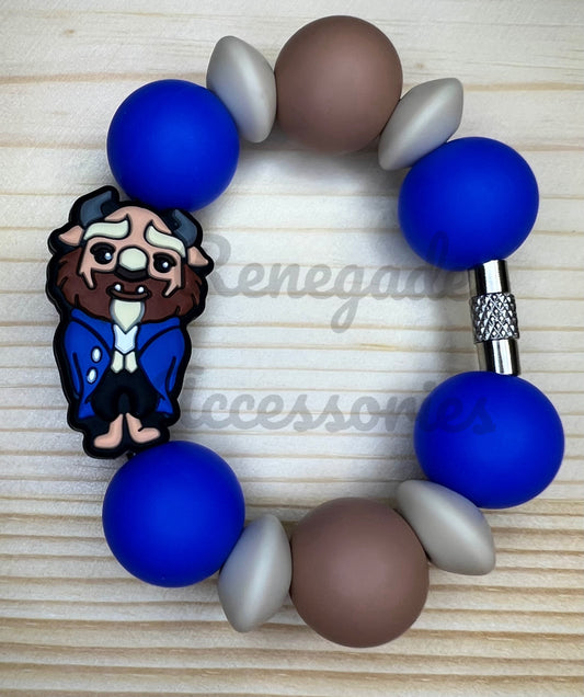 Silicone Charm - Beauty Princess Beast
