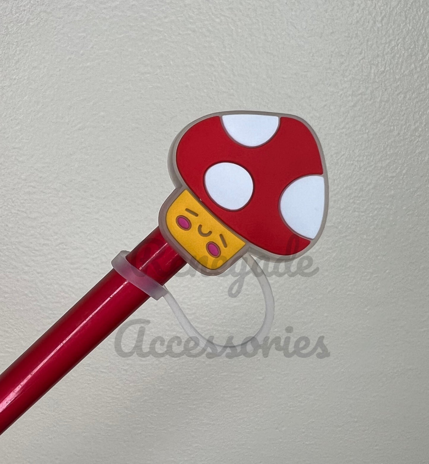 Straw Topper - LED - Mushroom