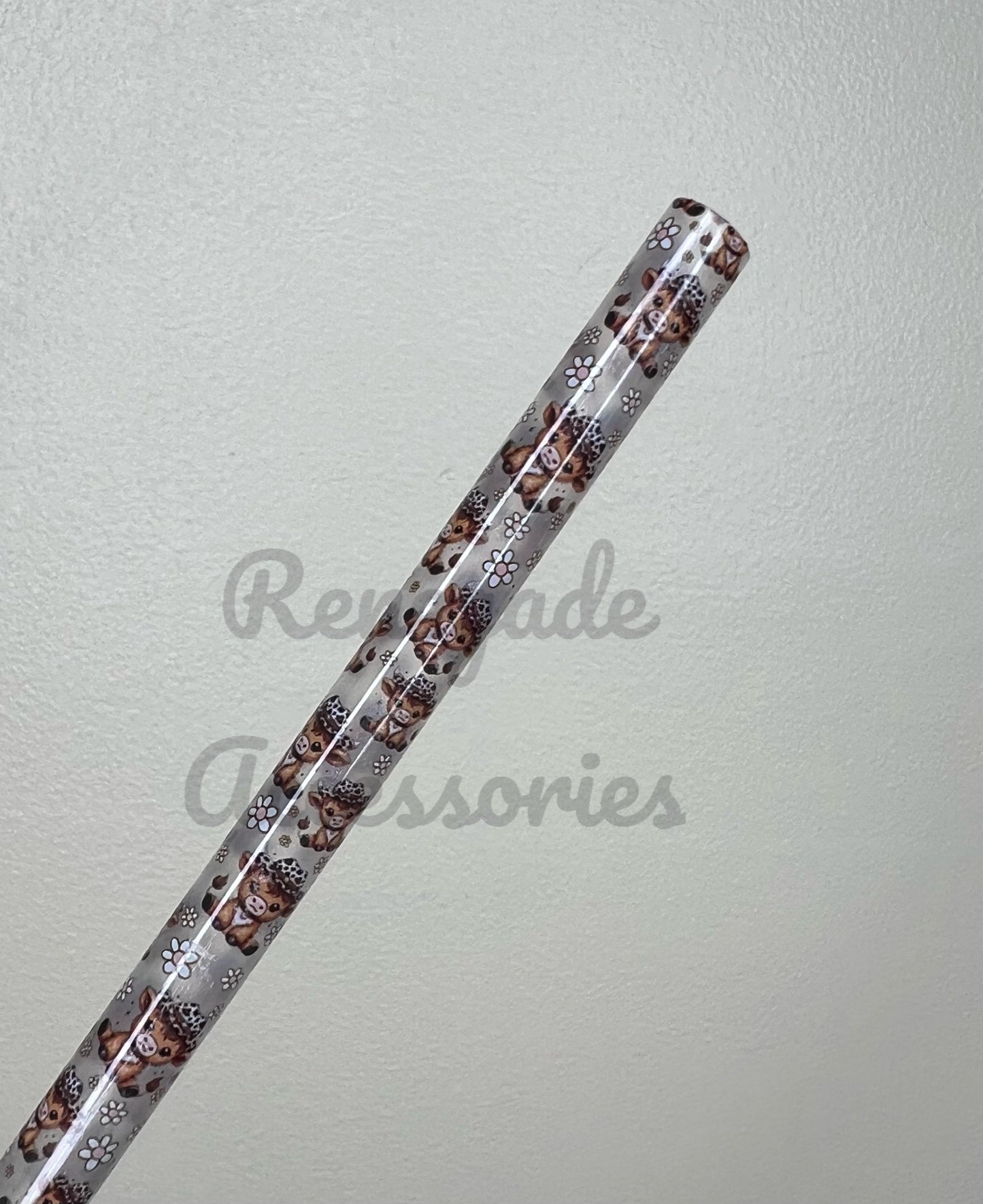 Color Changing Straw - Baby Cows