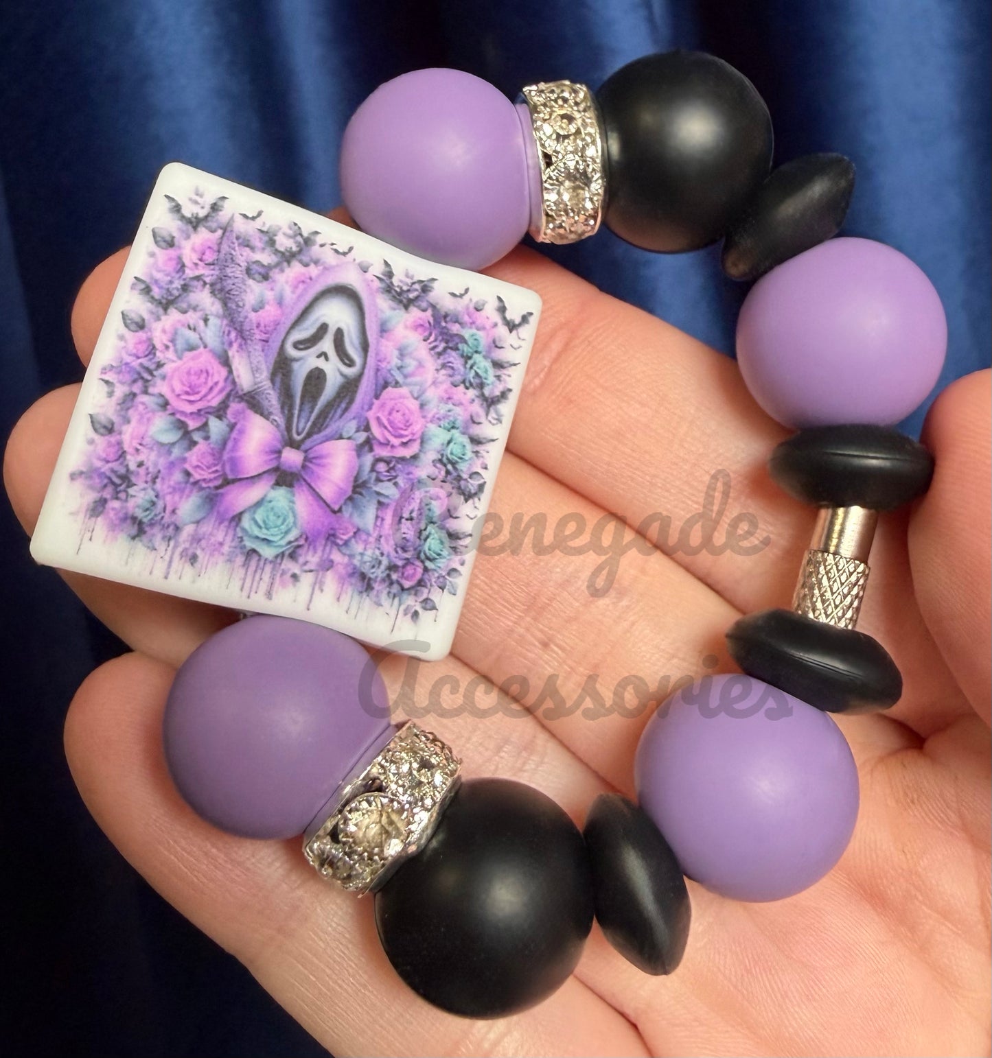 Silicone Charm - Ghostface