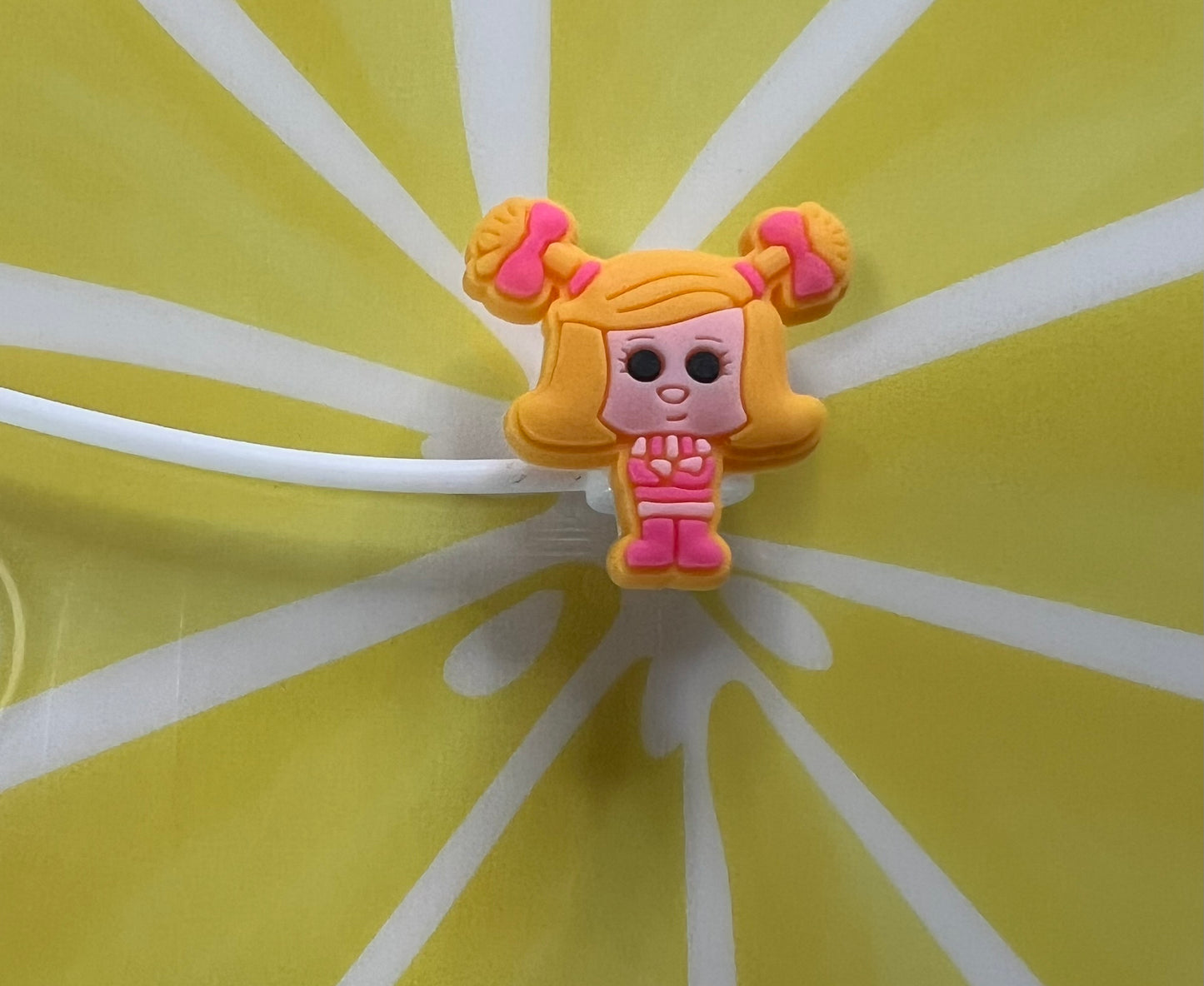 8MM Straw Topper - Cindy - Character