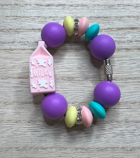 Silicone Charm - Milk - Cereal Killer - Food