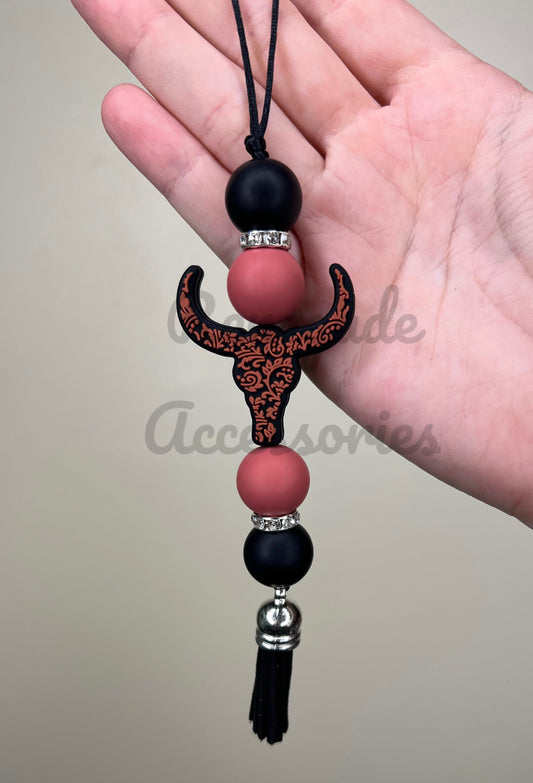 Silicone Charm - Enchanted Charms - Cow Skull