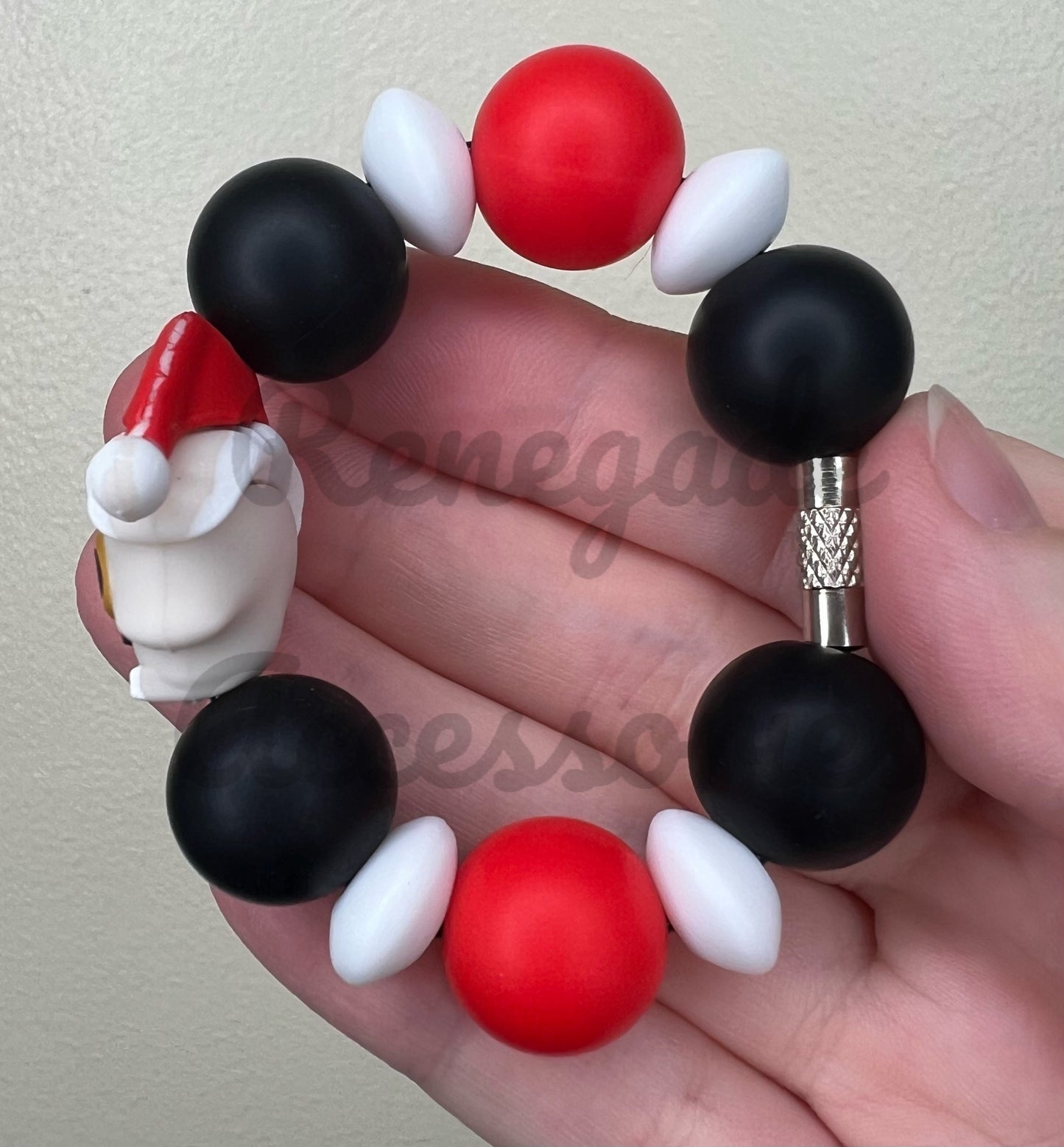 Silicone Charm - Jolly Skeleton