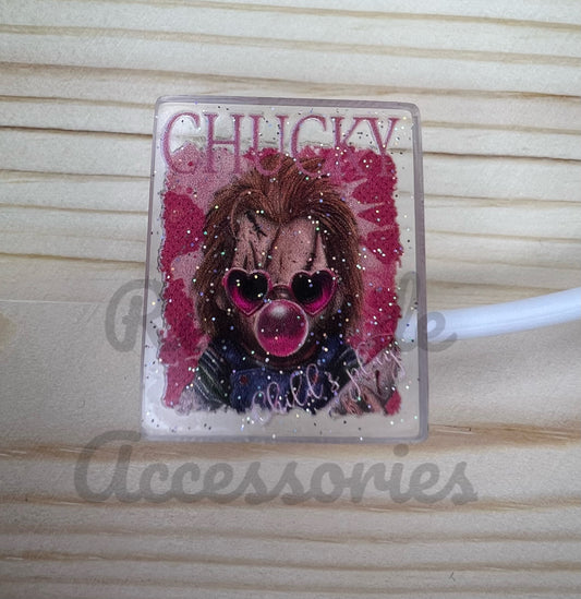 Straw Topper - Chucky