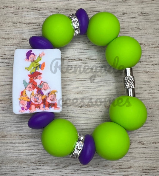Silicone Charm - Snow Princess Friends Characters