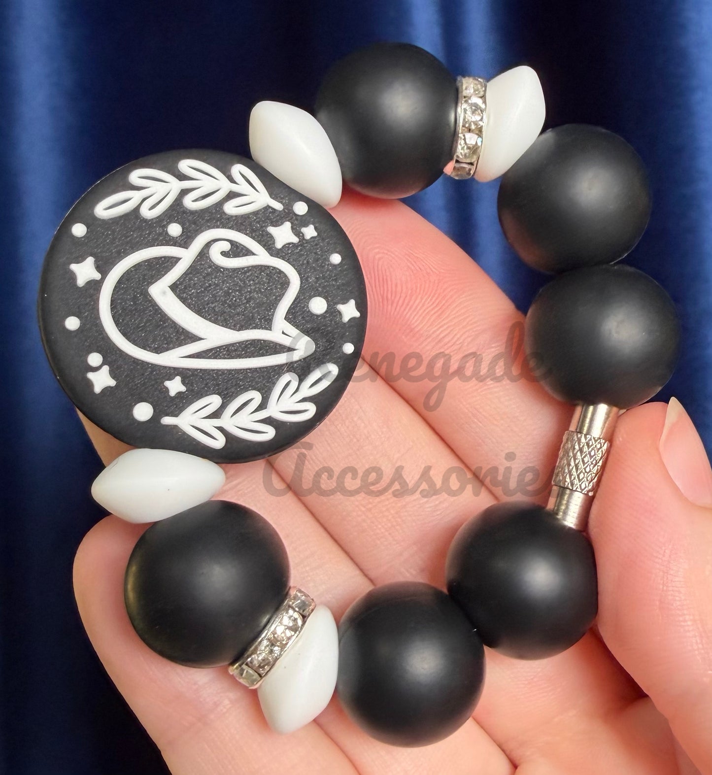 Silicone Charm - Cowgirl Hat