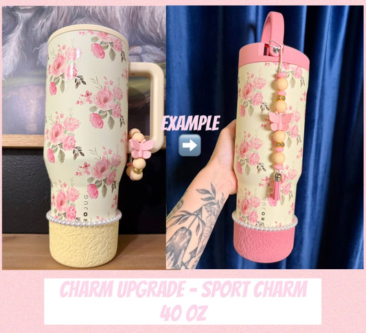 CHARM SWAP ADD-ON - 40 Oz Sport (Longer Version) 🖤Read Description🖤