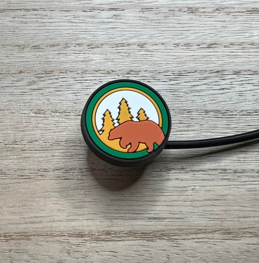 Straw Topper - Bear - Hunting