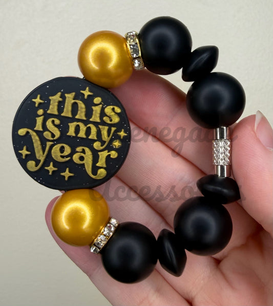 Silicone Charm - This Is My Year