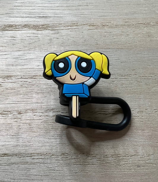 Straw Topper - PPG Character Popsicle