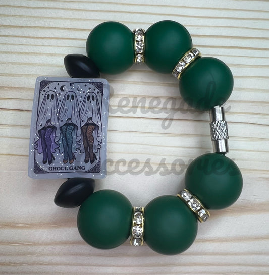 Silicone Charm - Ghoul Gang Ghosts Tarot - Pine