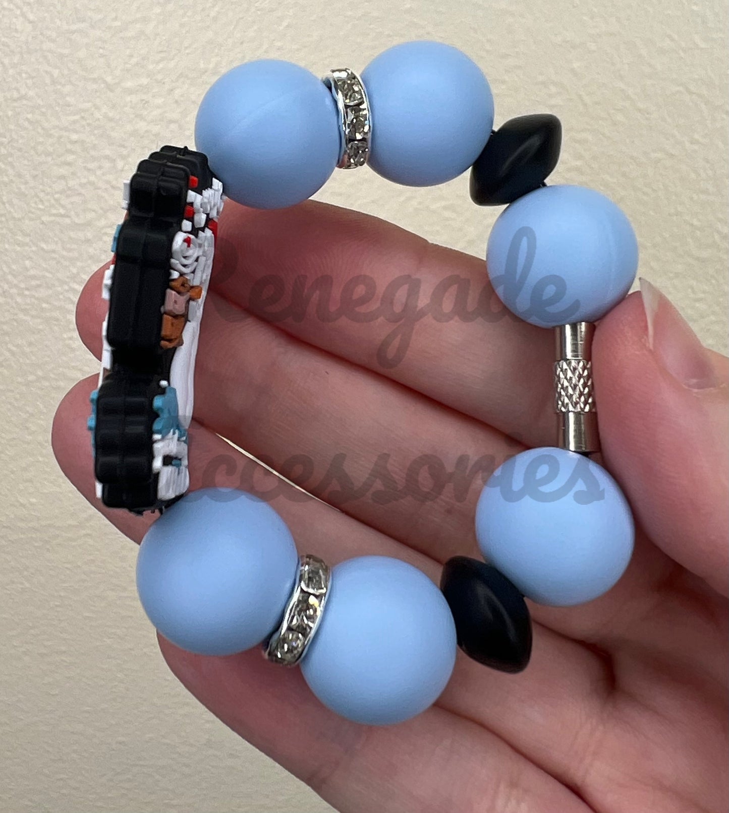 Silicone Charm - Just Having A Meltdown Snowman