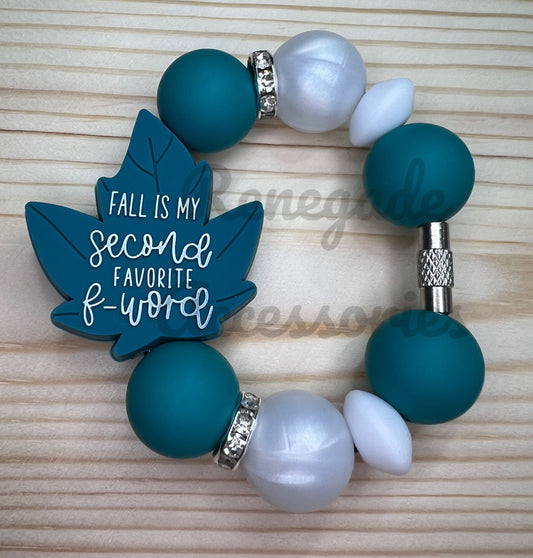Silicone Charm - Fall Is My Second Favorite F Word