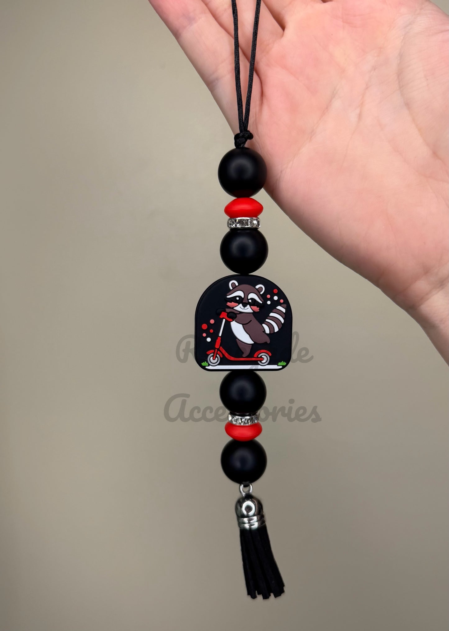 Silicone Charm - Enchanted Charms - Raccoon